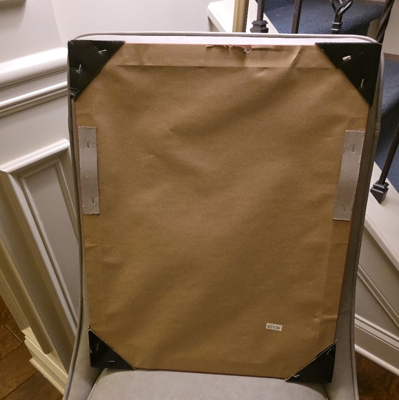 Santa Claus Reading by Candlelight Framed Art HomeGoods Petal Lane Home Christma - Picture 8 of 10